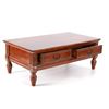 Image 4 : Arts & Crafts Mission Style Oak Coffee Table