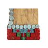 Image 4 : 20th C. Southern Plains Beaded Patriotic Pipe Bag