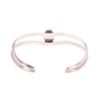 Image 4 : Navajo Sterling Silver & Jet Bracelet c. 1970's