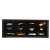 Image 1 : Twelve Early Fishing Lures In Display Case 1960-80