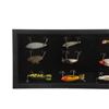 Image 2 : Twelve Early Fishing Lures In Display Case 1960-80