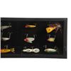 Image 3 : Twelve Early Fishing Lures In Display Case 1960-80