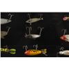 Image 5 : Twelve Early Fishing Lures In Display Case 1960-80