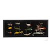Image 1 : Twelve Early Fishing Lures In Display Case 1960-80