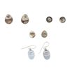 Image 10 : Vintage Navajo & Southwestern Sterling Earrings