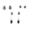 Image 1 : Vintage Navajo & Southwestern Sterling Earrings
