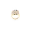 Image 6 : Unheated Sapphire 3.0ct VS2 Diamond 18k Gold Ring