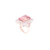 Image 5 : 12.12ct Morganite VS1 Diamond & 14k Two Tone Ring