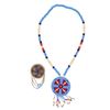 Image 1 : Crow Tribe Beaded Medallion Necklace & Brooch