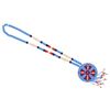 Image 2 : Crow Tribe Beaded Medallion Necklace & Brooch