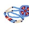 Image 5 : Crow Tribe Beaded Medallion Necklace & Brooch