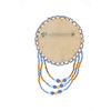 Image 7 : Crow Tribe Beaded Medallion Necklace & Brooch