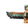 Image 5 : Ca. 1920's Tlingit Signed Carved & Painted Totem