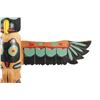 Image 6 : Ca. 1920's Tlingit Signed Carved & Painted Totem