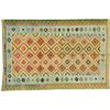 Image 2 : Hand-knotted Afghan Rug Maimana Kilim ca. 1930s