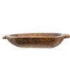 Image 2 : Antique Primitive Carved Wood Dough Bowl ca. 19thC