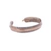 Image 6 : Vintage Navajo 12K GF & Sterling Feather Bracelet