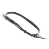 Image 8 : Flat & Round Braided Leather Beaded Hatbands