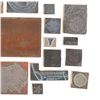 Image 3 : Antique Montana Wood & Metal Printing Blocks
