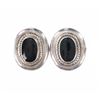 Image 4 : Vintage Mexican Silver Earrings, circa 1960s-70s