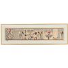 Image 1 : Signed Egyptian Papyrus Art, "The Final Judgement"