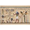 Image 2 : Signed Egyptian Papyrus Art, "The Final Judgement"