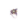 Image 9 : Elegant Sterling Silver Amethyst & Citrine Rings