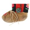 Image 4 : Early Northern Cree Embroidered Moccasins