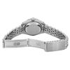 Image 9 : Rolex Ladies Quickset Stainless Steel Black Dial 18K Diamond And Emerald Bezel D
