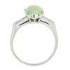 Image 8 : Vintage 14k White Gold 0.35 ctw Round Brilliant Diamond Solitaire Engagement Rin