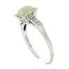 Image 9 : Vintage 14k White Gold 0.35 ctw Round Brilliant Diamond Solitaire Engagement Rin