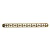 Image 1 : Antique Victorian 9k Yellow Gold Pave Set Bead Seed Pearls Long Bar Pin Brooch