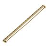 Image 4 : Antique Victorian 9k Yellow Gold Pave Set Bead Seed Pearls Long Bar Pin Brooch