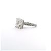 Image 3 : 9.37 ct. EGL USA Diamond Wedding Engagement Ring - 18KT White Gold