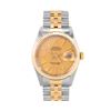 Image 2 : Rolex Mens Two Tone Yellow Gold And Steel 36MM Champagne Index Datejust With Rol
