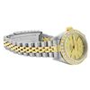 Image 4 : Rolex Ladies 18K Two Tone Gold And Steel Champagne Index Diamond Bezel Datejust