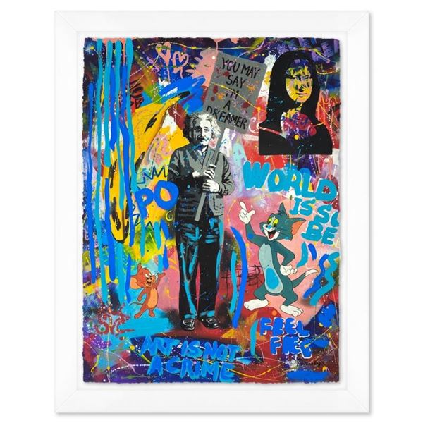 Einstein's Placard by Rovenskaya Original