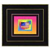Image 1 : Flag with Heart on Blends by Peter Max