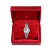 Image 9 : Rolex Ladies Stainless Steel Silver Index Diamond Bezel Date Wristwatch With Rol