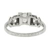 Image 7 : Antique Art Deco Platinum 1.29 ctw GIA Old Mine Diamond Engraved Engagement Ring