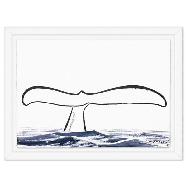 Whale Tail by Wyland Original