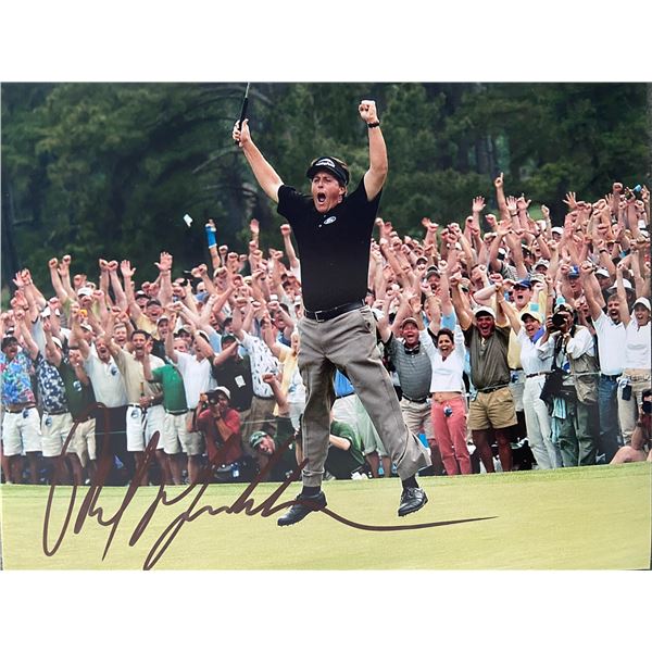 Phil Mickelson signed photo