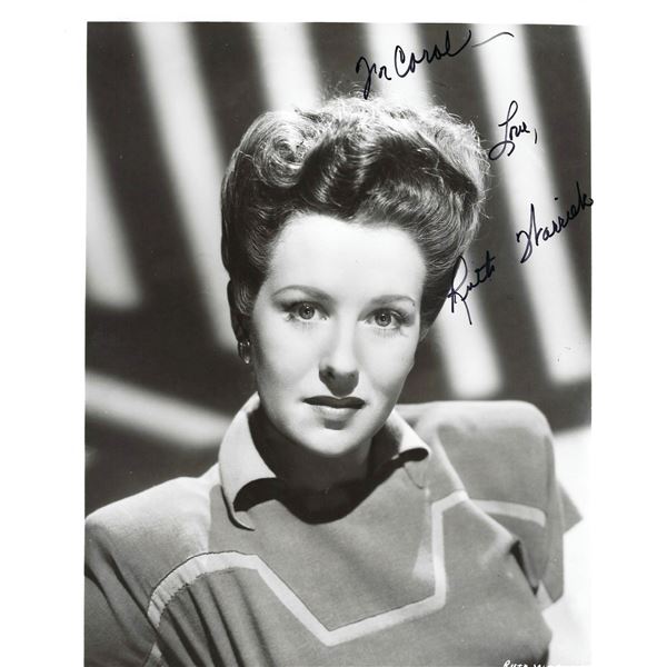 Soap Opera star Ruth Warrick signed photo
