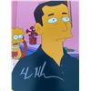 Image 1 : The Simpsons Elon Musk signed photo
