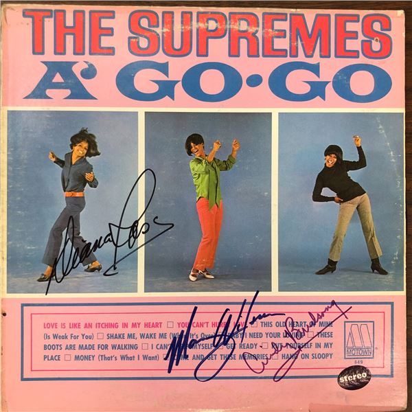 The Supremes signed album