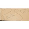 Image 1 : Hopalong Cassidy's Paula Stone signature cut