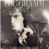 Image 1 : Foreigner Lou Gramm Long Hard Look signed album