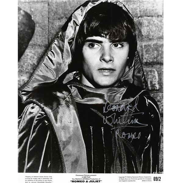 Romeo and Juliet Leonard Whiting signed movie photo