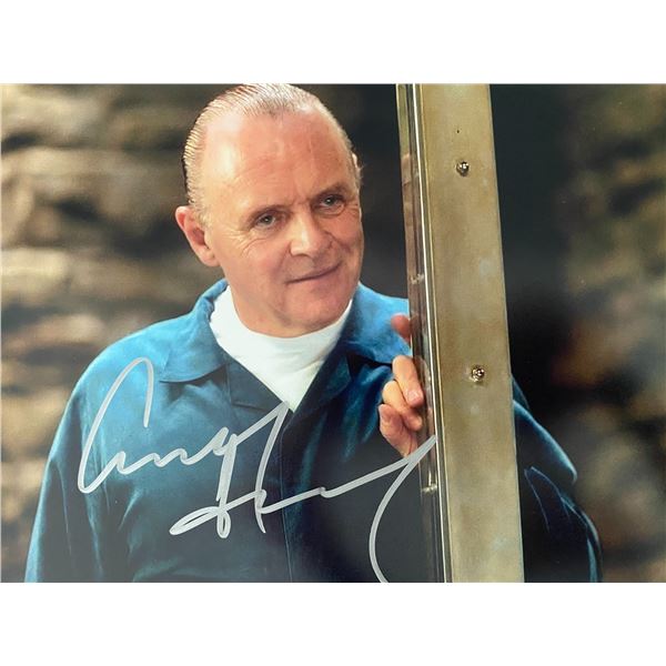 Silence of the Lambs Anthony Hopkins signed photo