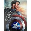 Image 1 : Captain America Chris Evans signed photo